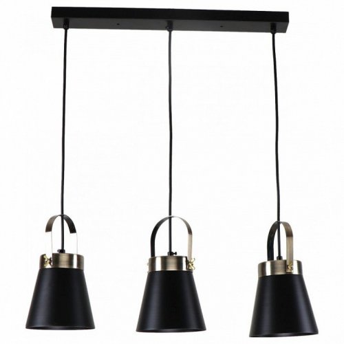 Подвесной светильник Imex MD.3607-3-P BK+AB Подвесной светильник Imex MD.3607-3-P BK+AB