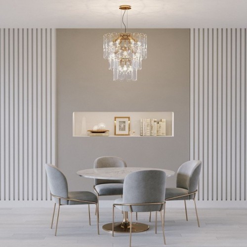 Подвесная люстра Eurosvet Claire 60171 золото