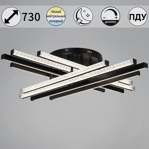 Потолочная люстра Reluce 67090-0.3-08 BK