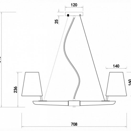 Подвесная люстра Freya Arellano FR8019PL-06W