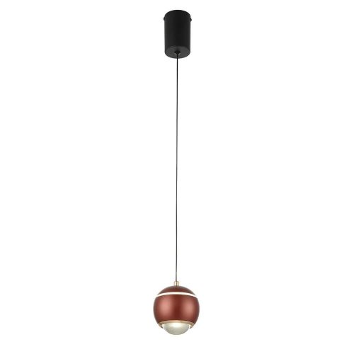 Подвесной светодиодный светильник Crystal Lux Caro SP Led Red