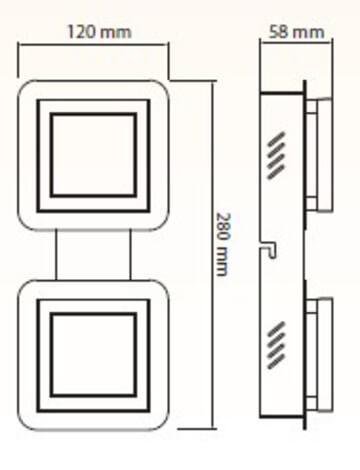 Потолочный светодиодный светильник Horoz Likya 036-007-0002 (HRZ00002249)