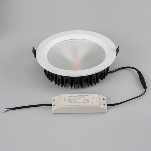 Встраиваемый светильник Arlight LTD-220WH-FROST-30W Day White 110deg