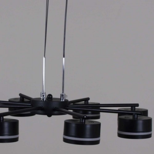 Подвесная люстра Reluce 19490-0.4-08 Black