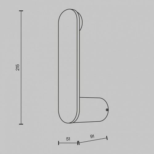 Настенный светильник Maytoni Connect MOD356WL-L4B3K
