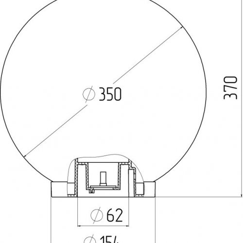Уличный светильник ЭРА НТУ 01-60-351