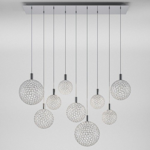 Подвесной светильник Eurosvet Gemini 90353/9 хром