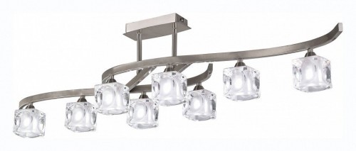 Потолочная люстра Mantra Cuadrax Sn 0004024 Потолочная люстра Mantra Cuadrax Sn 0004024