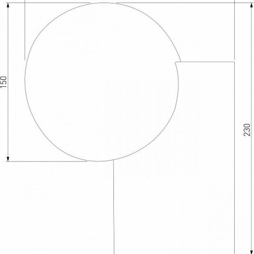 Светильник на штанге Elektrostandard Gravity a063377