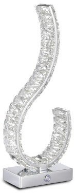 Интерьерная настольная лампа 8240 8240N/T chrome