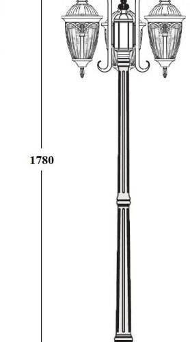 Наземный фонарь FES 86308B 18 Bl