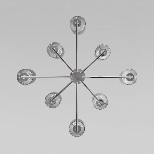 Люстра на штанге Eurosvet Pluto 60156/8 хром