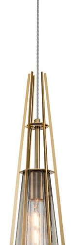 Подвесной светильник Indigo Vista 11012/A/1P Smoke V000316 Подвесной светильник Indigo Vista 11012/A/1P Smoke V000316