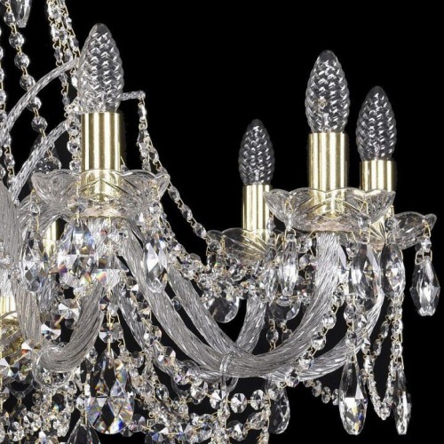 Подвесная люстра Bohemia Ivele Crystal 1411/10/300/G Подвесная люстра Bohemia Ivele Crystal 1411/10/300/G