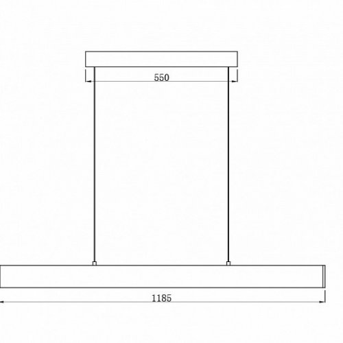 Подвесной светодиодный светильник Maytoni Step P010PL-L30W4K
