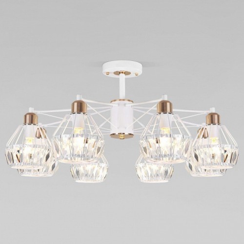 Потолочная люстра Eurosvet Lord 70075/8 белый