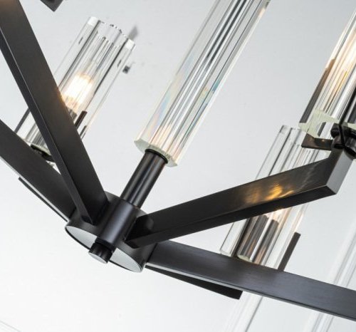 Подвесная люстра Belfast Malone 6035-6 BL CL Подвесная люстра Belfast Malone 6035-6 BL CL