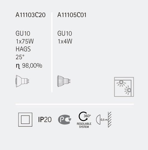 Настенный светильник Fabbian Beluga D57G1303 Настенный светильник Fabbian Beluga D57G1303