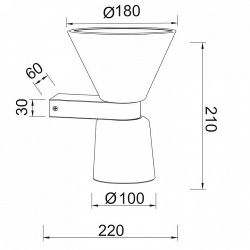 Бра Mantra New York 9216 Бра Mantra New York 9216