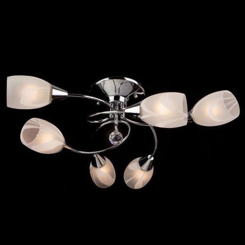 Потолочная люстра Оптима Virginia 2275/6 хром Потолочная люстра Оптима Virginia 2275/6 хром