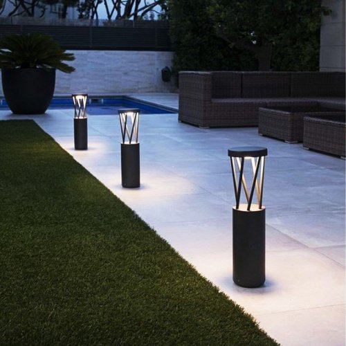 Наземный светильник Reluce 09973-0.7-001KT 0,6M LED12W BK