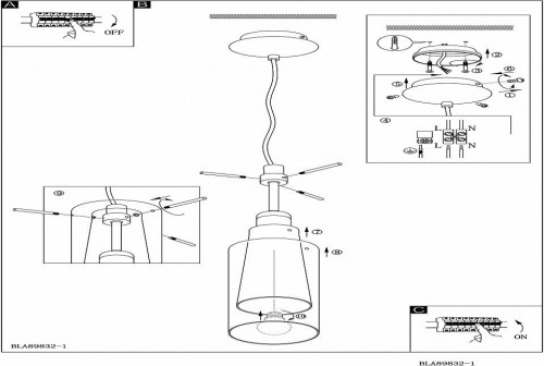 Подвесной светильник Eglo Pinto 89832