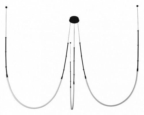 Подвесной светильник Arte Lamp Klimt A2850SP-38BK Подвесной светильник Arte Lamp Klimt A2850SP-38BK