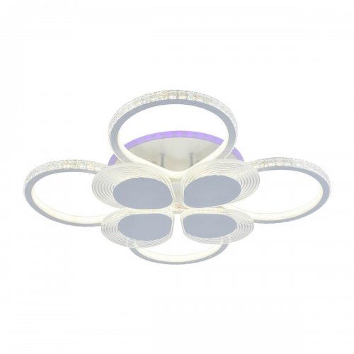 Потолочная светодиодная люстра Profit Light 5891/4+4A WHT