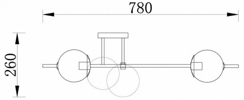 Потолочная люстра Freya Damask FR5205PL-06BS