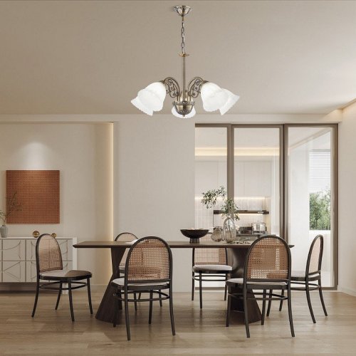 Подвесная люстра Arte Milano Amalfi-8544 338544/5 AB Подвесная люстра Arte Milano Amalfi-8544 338544/5 AB