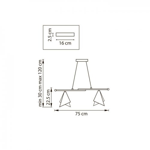 Подвесной светильник Cone GW 757046