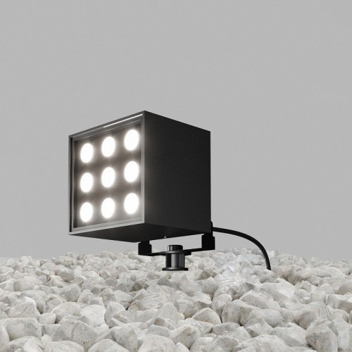 Грунтовые светильник Maytoniи Ares O309FL-L18B3K