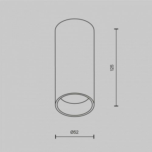 Накладной светильник Maytoni Technical FOCUS LED C056CL-L12W3K-W-PT