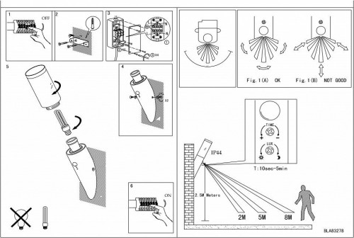 Светильник уличный Eglo Helsinki 83278