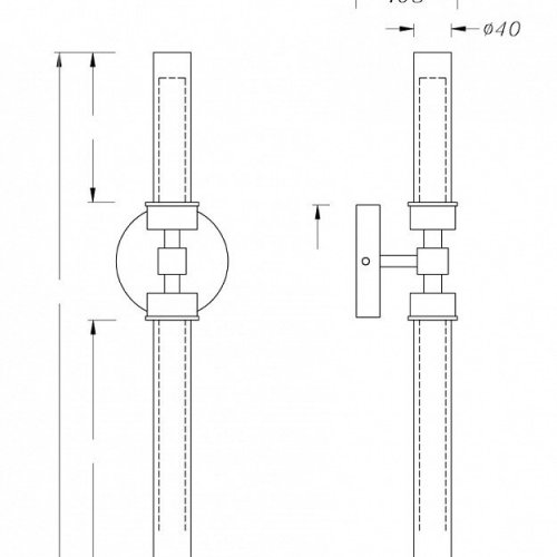 Бра Maytoni Stelo MOD116WL-L7B3K