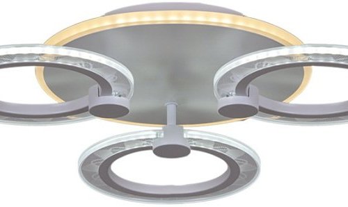 Потолочная светодиодная люстра Reluce 20309-0.3-3+1 WT 57W Потолочная светодиодная люстра Reluce 20309-0.3-3+1 WT 57W