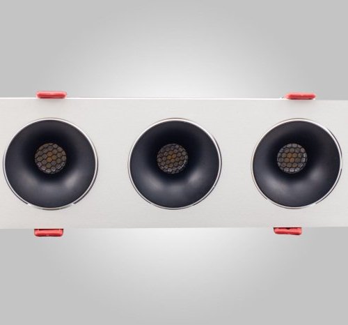 Точечный светильник AM Group AM480-3 BK+WH 23,1W