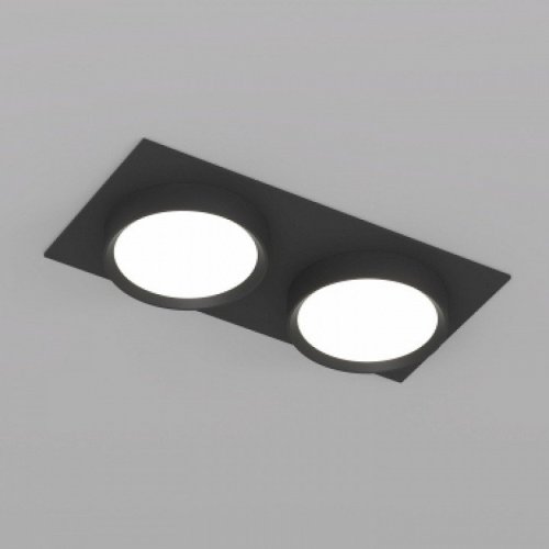 Точечный светильник Denkirs FLAT DK2092-BK