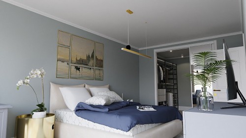 Подвесной светильник LIGHTERA Manitoba LE111L-88GA WIFI IRON