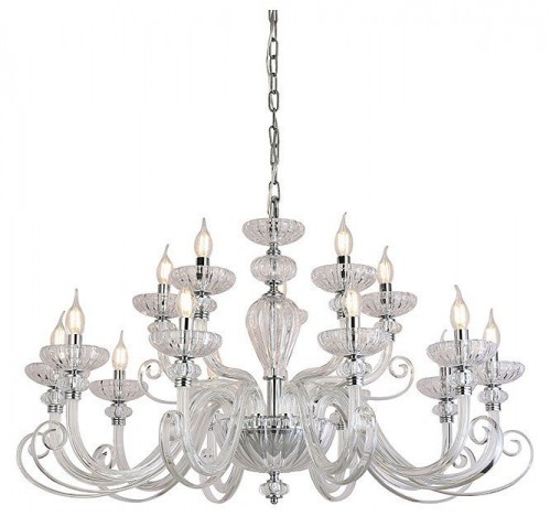 Подвесная люстра Newport ANNETTE 8620+5/C chrome clear Подвесная люстра Newport ANNETTE 8620+5/C chrome clear