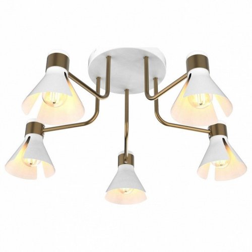 Потолочная люстра Imex MD.8312 MD.8312-5-S-WH+AB