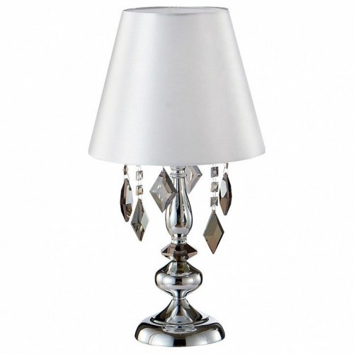Настольная лампа Crystal Lux Mercedes LG1 Chrome/Smoke Настольная лампа Crystal Lux Mercedes LG1 Chrome/Smoke