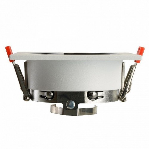 Светильник встраиваемый Feron DL3112 потолочный MR16 G5.3 белый + черный хром 51405