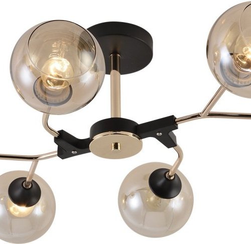 Потолочная люстра Reluce 01483-0.3-06 BK+FGD