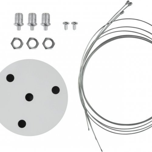 Подвесной светодиодный светильник Geometria ЭРА Ring SPO-131-W-40K-045 45Вт 4000К белый Б0050558