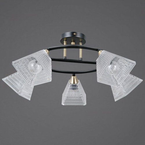 Люстра Illumico IL0850-5CSQ-25BKAB ELITE Люстра Illumico IL0850-5CSQ-25BKAB ELITE