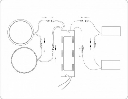 Накладной светильник Ambrella Light FL FL51392