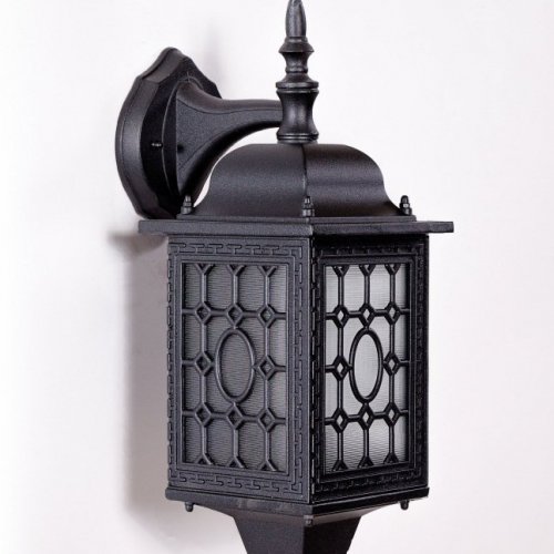 Настенный фонарь Oasis Light уличный LONDON S 64802S cover Bl