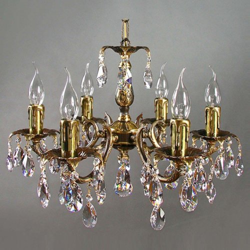 Подвесная люстра Ambiente by Brizzi Benisa 2226/6 PB Tear Drop Подвесная люстра Ambiente by Brizzi Benisa 2226/6 PB Tear Drop