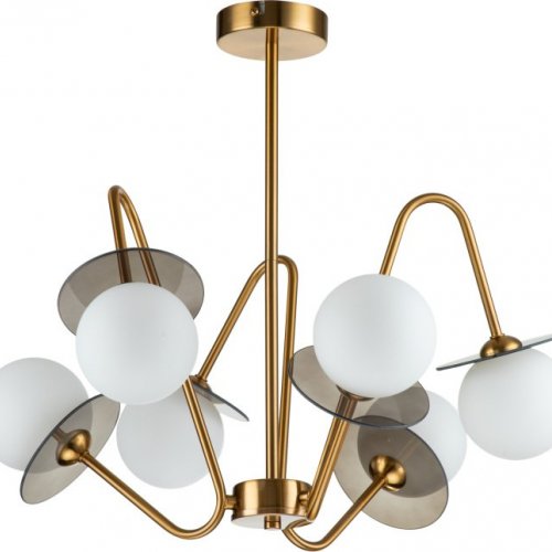 Потолочная люстра Indigo Jazz 11020/6R Brass V000165 Потолочная люстра Indigo Jazz 11020/6R Brass V000165